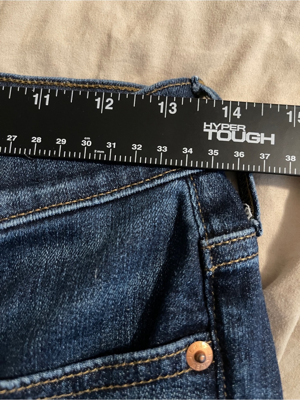 J. Crew Jeans Womens 27 Blue 9” Billie Demi Boot Crop Preppy Classic Chic Denim - Picture 9 of 11